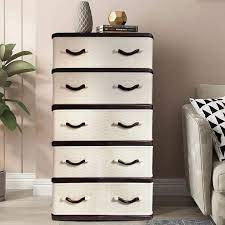 فایل کشویی پلاستیکی حصیری 5 طبقه ( کد 405 )