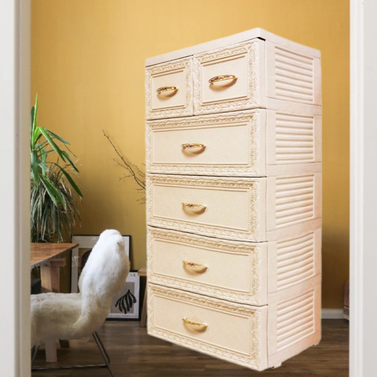 فایل پلاستیکی 6کشو طرح منبت