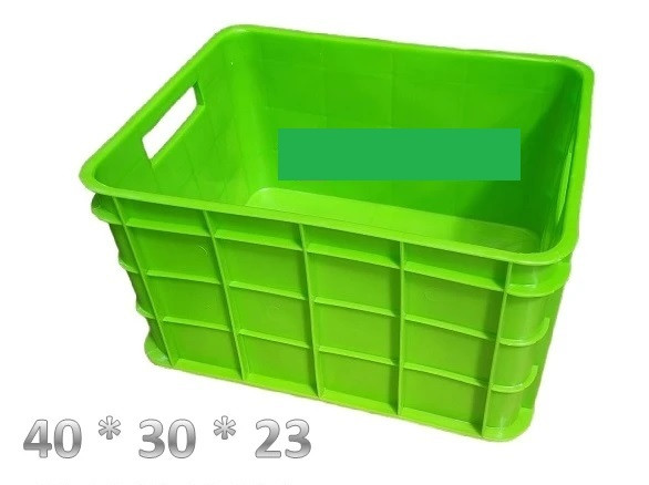 جعبه پلاستیکی صنعتی طول 40 عرض 30 ارتفاع 23