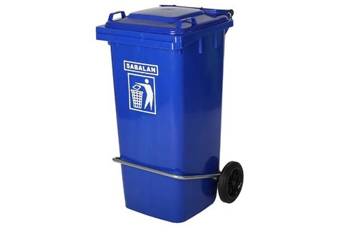 سطل زباله 240 لیتری سبلان( چرخدار)