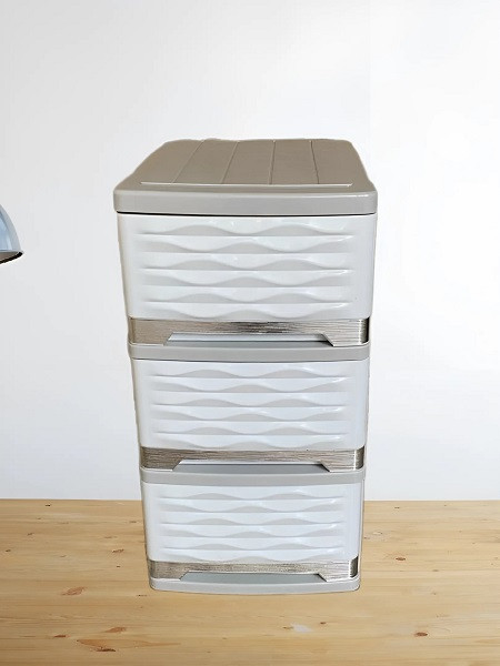 فایل پلاستیکی موجدار 3 طبقه