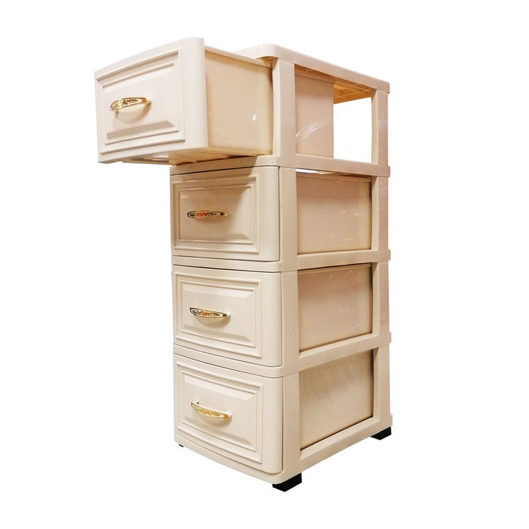 فایل کشویی پلاستیکی 4 طبقه ( کد 624 )