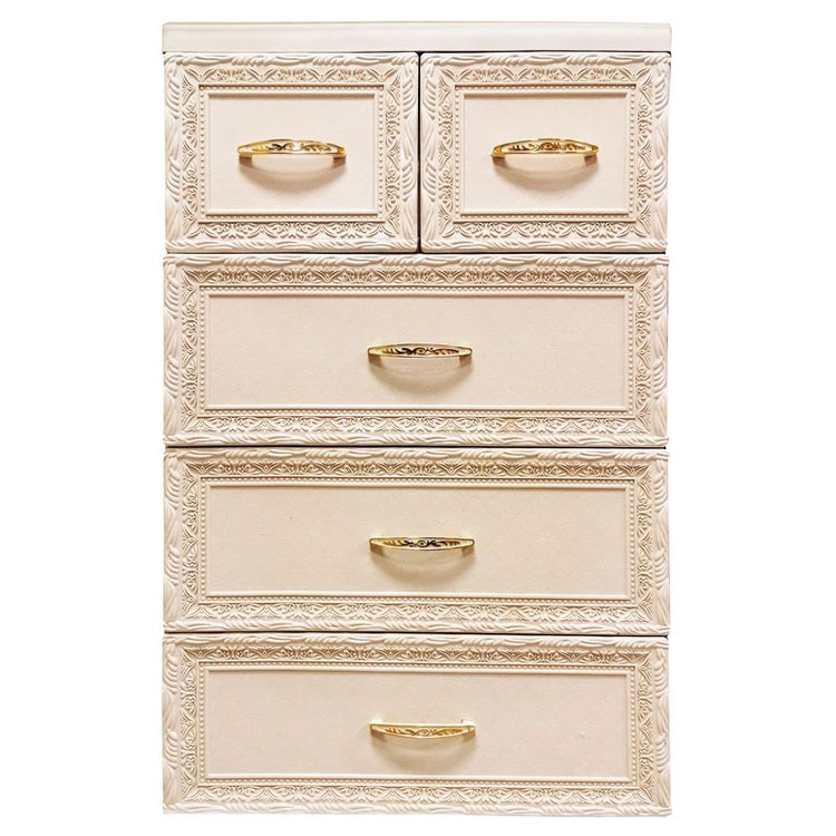 فایل پلاستیکی 5کشو طرح منبت