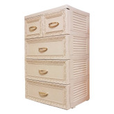 فایل پلاستیکی 5کشو طرح منبت