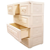 فایل ( دراور ) کشویی پلاستیکی 5 کشو ( کد 724 )