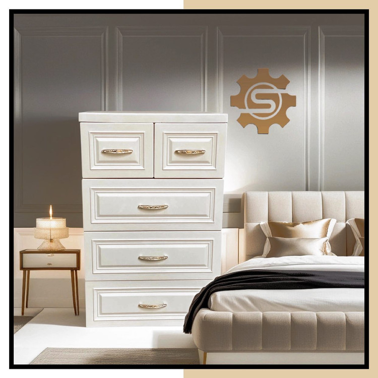 فایل ( دراور ) کشویی پلاستیکی 5 کشو ( کد 724 )