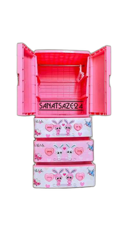 کمد پلاستیکی زیبا و کاربردی مخصوص اتاق کودکان