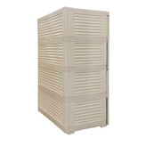 فایل کشویی طرح چوب کنسولی پلاستیکی