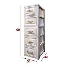 فایل کشویی پلاستیکی 3 - 4 - 5 طبقه لوکس