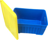 جعبه پلاستیکی صنعتی دردار نانو بسیار محکم (طول 60 عرض 40 ارتفاع 30 )