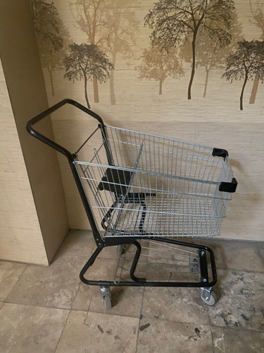 چرخ فروشگاهی 80 لیتری طرح الماس ( درجه 1 )