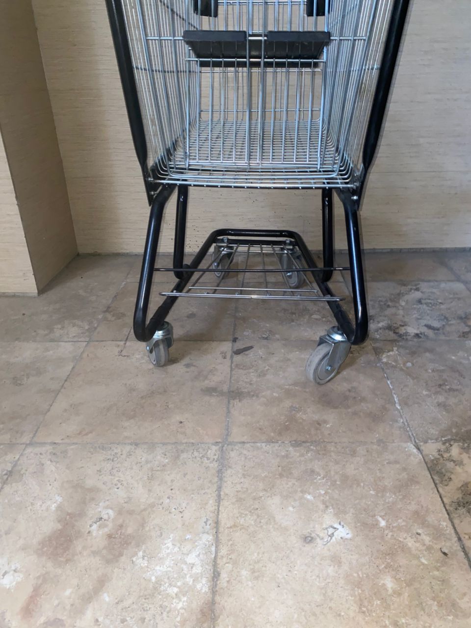 چرخ فروشگاهی 80 لیتری طرح الماس ( درجه 1 )