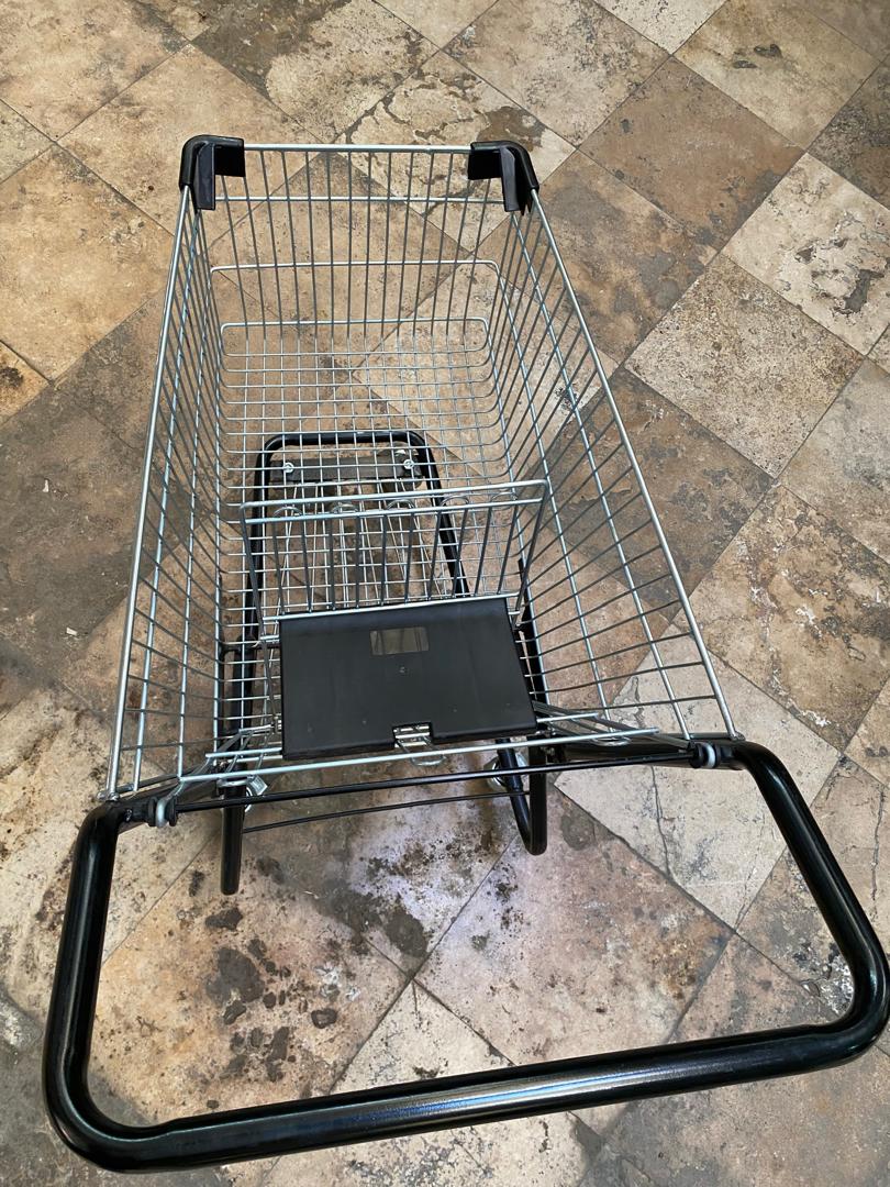 چرخ فروشگاهی 80 لیتری طرح الماس ( درجه 1 )