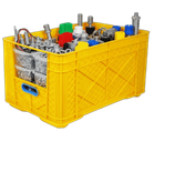 جعبه صنعتی پلاستیکی جا ابزاری 26-33-52