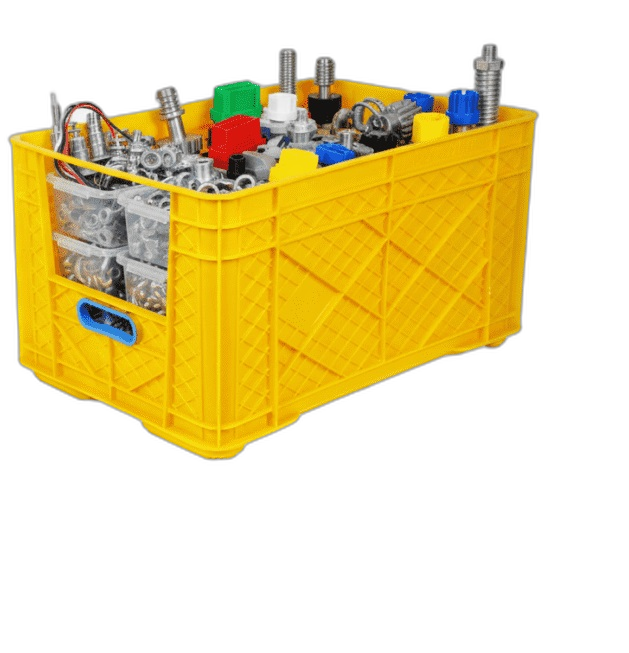 جعبه صنعتی پلاستیکی جا ابزاری 26-33-52