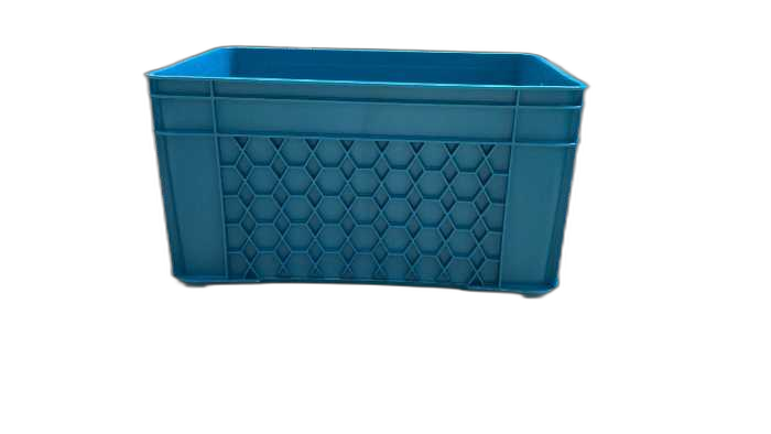 جعبه پلاستیکی صنعتی دردار  (طول 60 عرض 40 ارتفاع 30 )