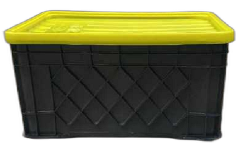 جعبه پلاستیکی صنعتی دردار  (طول 60 عرض 40 ارتفاع 30 )