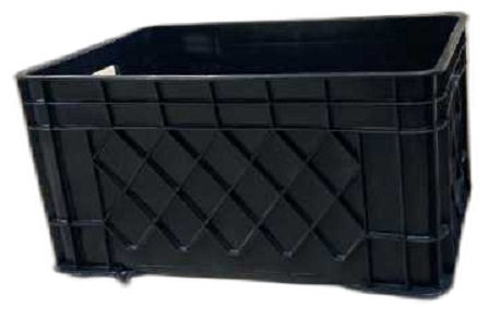 جعبه پلاستیکی صنعتی دردار  (طول 60 عرض 40 ارتفاع 30 )