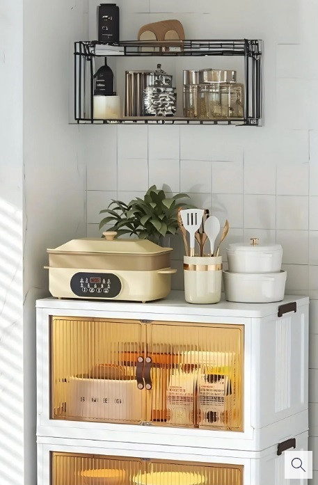 دراور کابینت پلاستیکی تاشو ( فایل ) لوکس 3 و 4 و 5 طبقه ( قابل حمل )