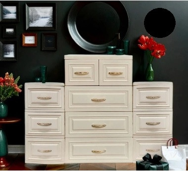 خرید وقیمت ست لوکس دراور و فایل پلاستیکی724 و 623مناسب اتاق خواب با ارسال فوری وتحویل سریع