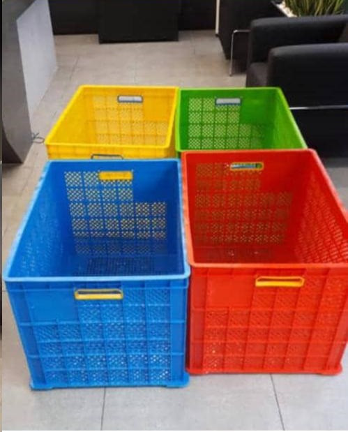 سبد صنعتی پلاستیکی760 (طول 68 عرض 50 ارتفاع 40 )