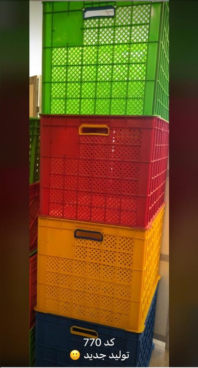 سبد صنعتی ۷۷۰ ( طول 80 عرض 57 ارتفاع 51 )