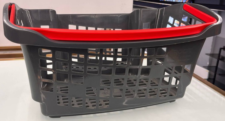 سبد دستی خرید پلاستیکی فوق العاده با کیفیت