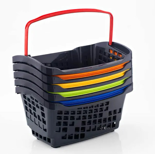 سبد دستی خرید پلاستیکی فوق العاده با کیفیت