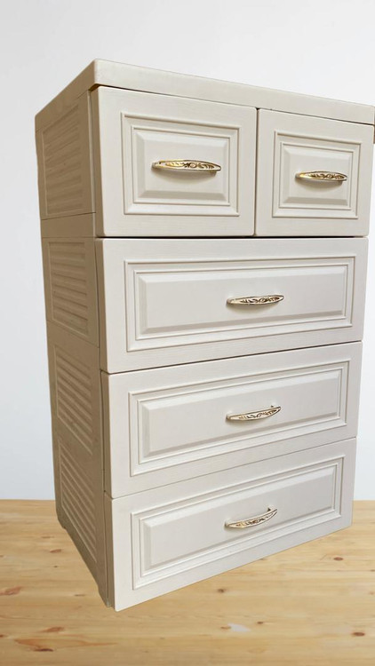 فایل ( دراور ) کشویی پلاستیکی 5 کشو ( کد 724 )