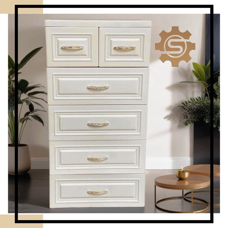 فایل ( دراور ) کشویی پلاستیکی 5 کشو ( کد 724 )