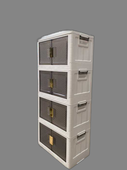 دراور کابینتی پلاستیکی لوکس 3 و 4 و 5 طبقه ( قابل حمل )