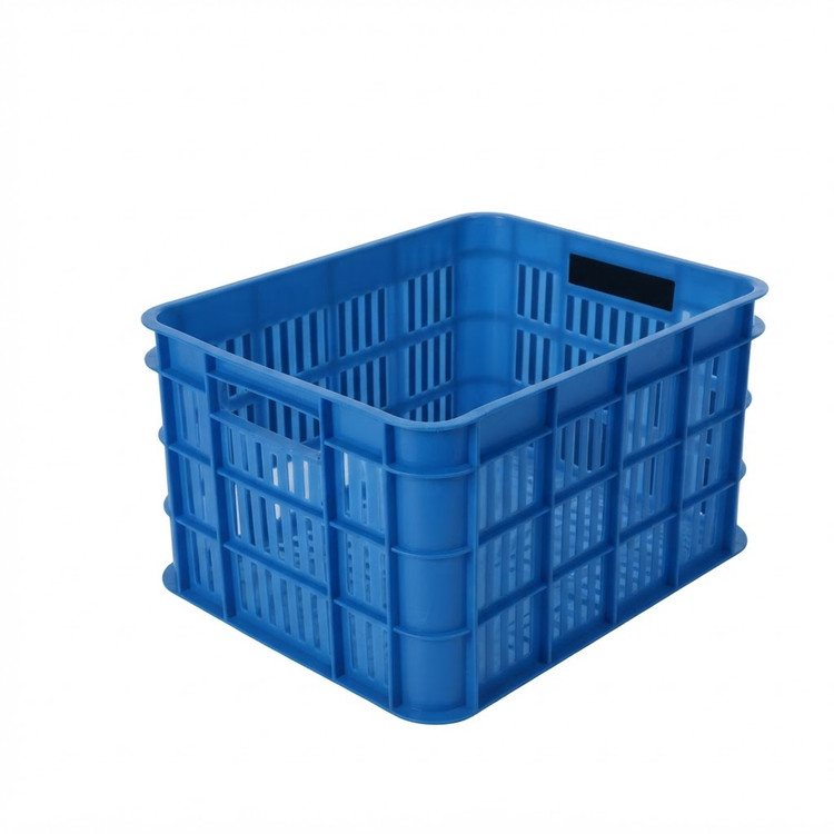 سبد صنعتی 900 نانو نشکن بسیار محکم ( طول 40 عرض 30 ارتفاع 23 ) - رنگ ابی