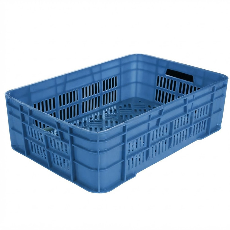سبد صنعتی نانو بسیار محکم 1002 ( طول 60 عرض 40 ارتفاع 17 ) - رنگ ابی